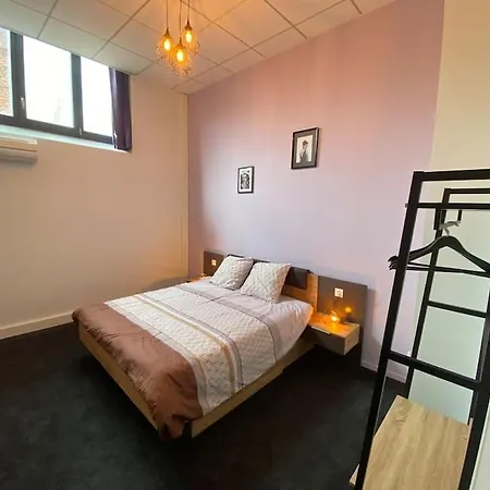 Magnifique Loft 4 Chambres Avec Parking Interieur Roubaix Exterior foto