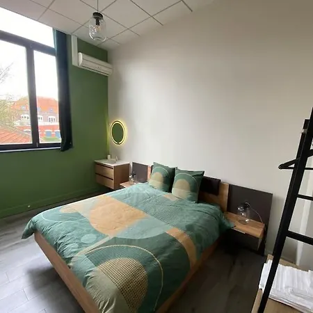 Magnifique Loft 4 Chambres Avec Parking Interieur Roubaix Exterior foto